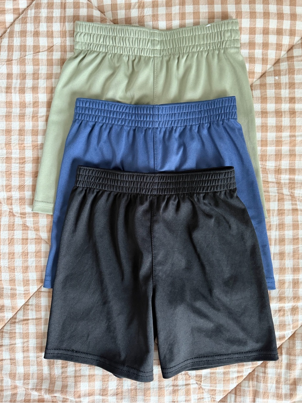 Garanimals Athletic Shorts - Sage Green, Navy Blue & Black
